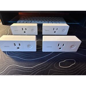 Wemo Mini F7C063 Smart Plug - Lot of 4